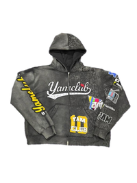 Black Real World Hoodie